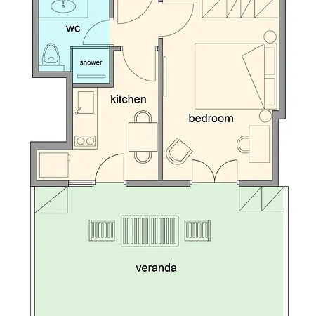 Appartement Center Junior